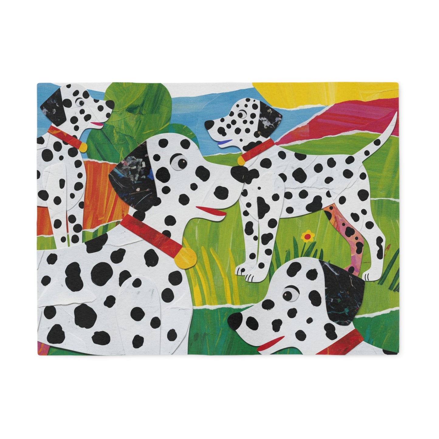 Dalmatian Sweatshirt Blanket