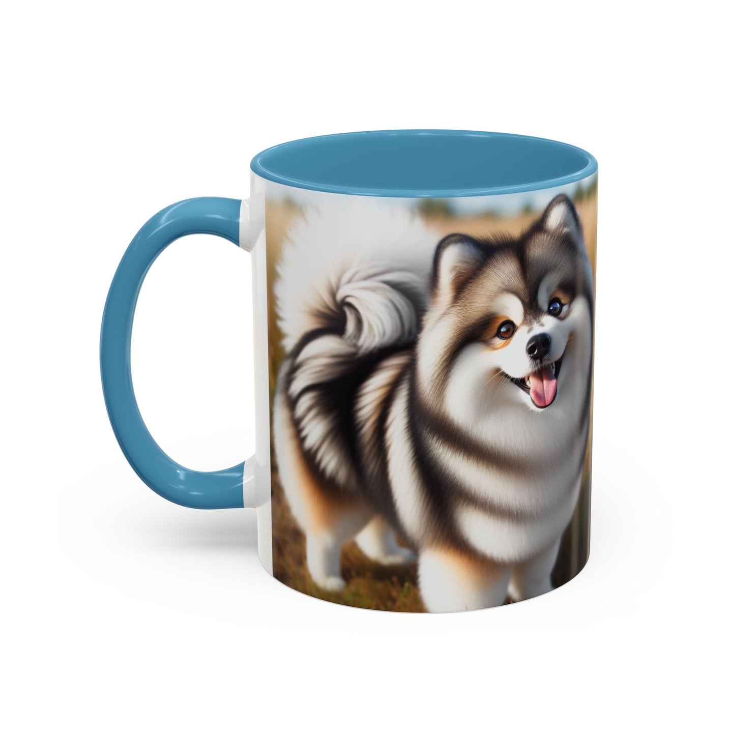 Taza de café con detalles de Pomsky: el regalo perfecto para los amantes de los perros