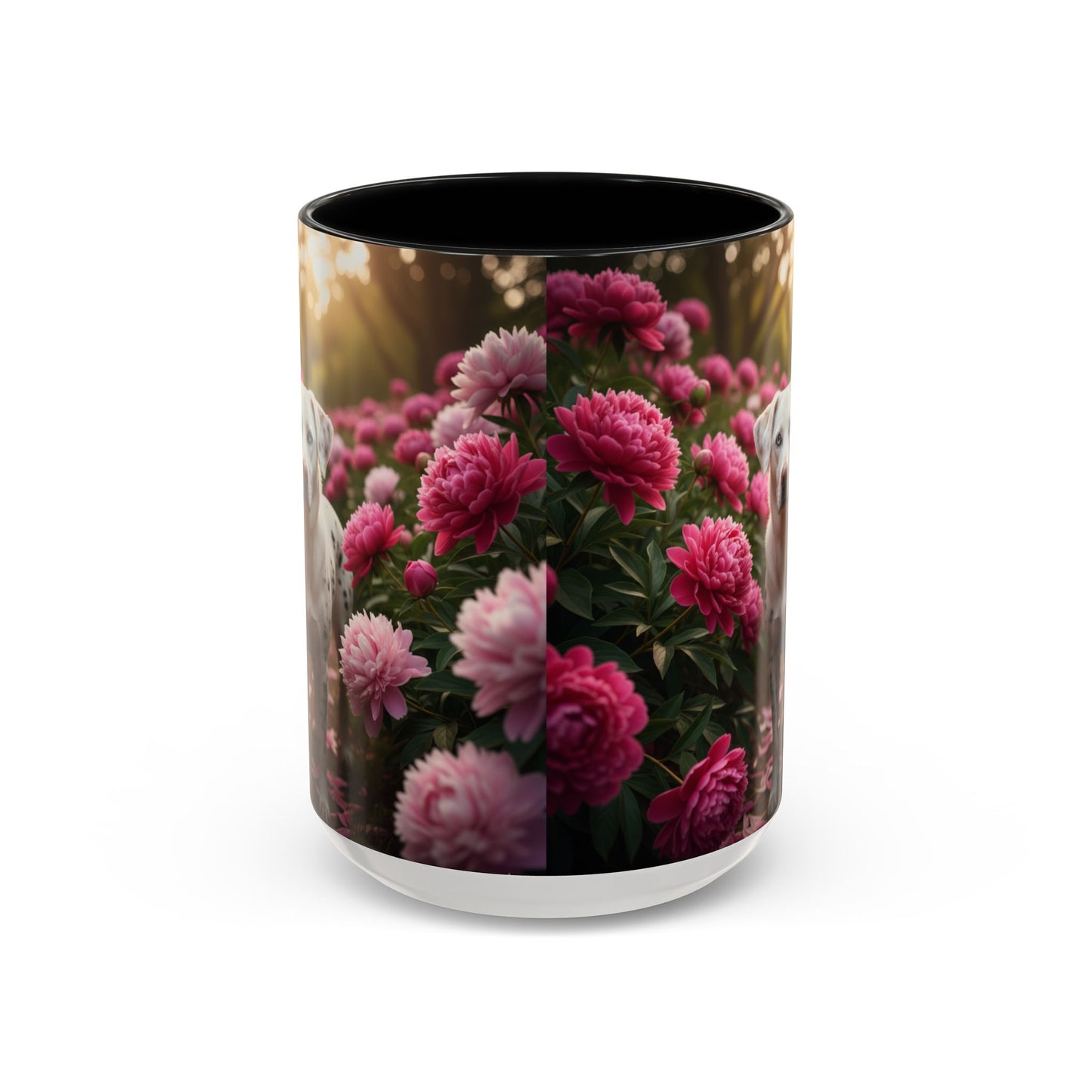 Catahoula Leopard Dog Accent Mug – Ceramic Coffee Cup