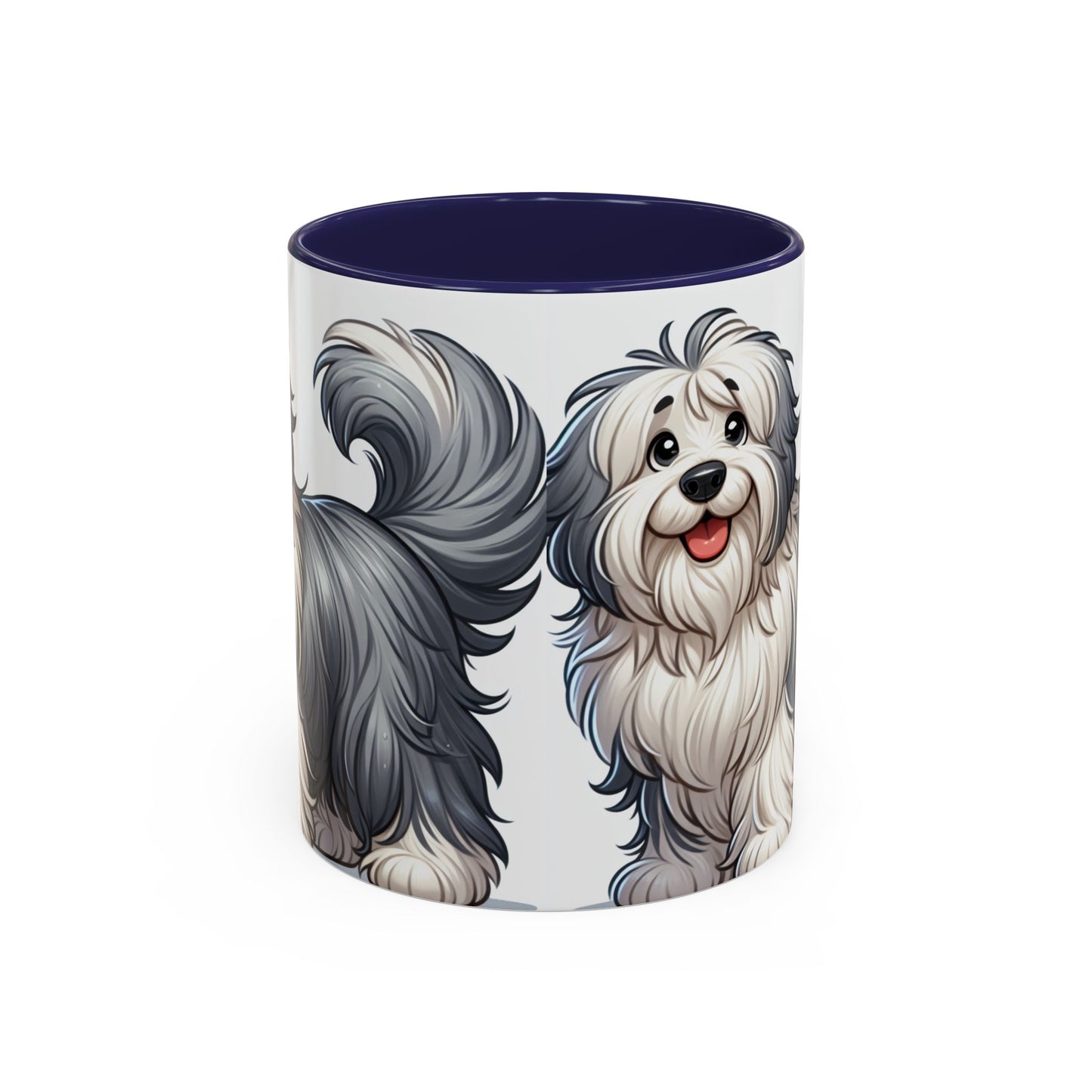 Mug à café à motif de bobtail - Cadeau idéal pour les amoureux des chiens