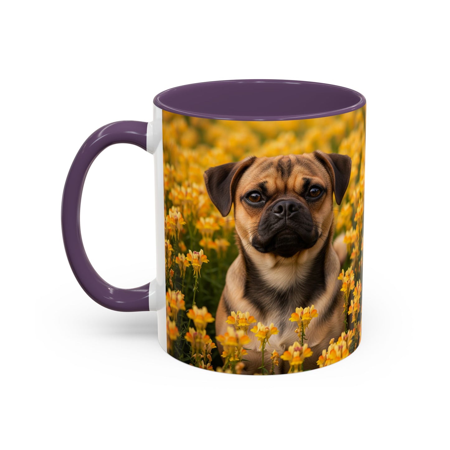Taza de café con detalles de Puggle: el regalo perfecto para los amantes de los perros