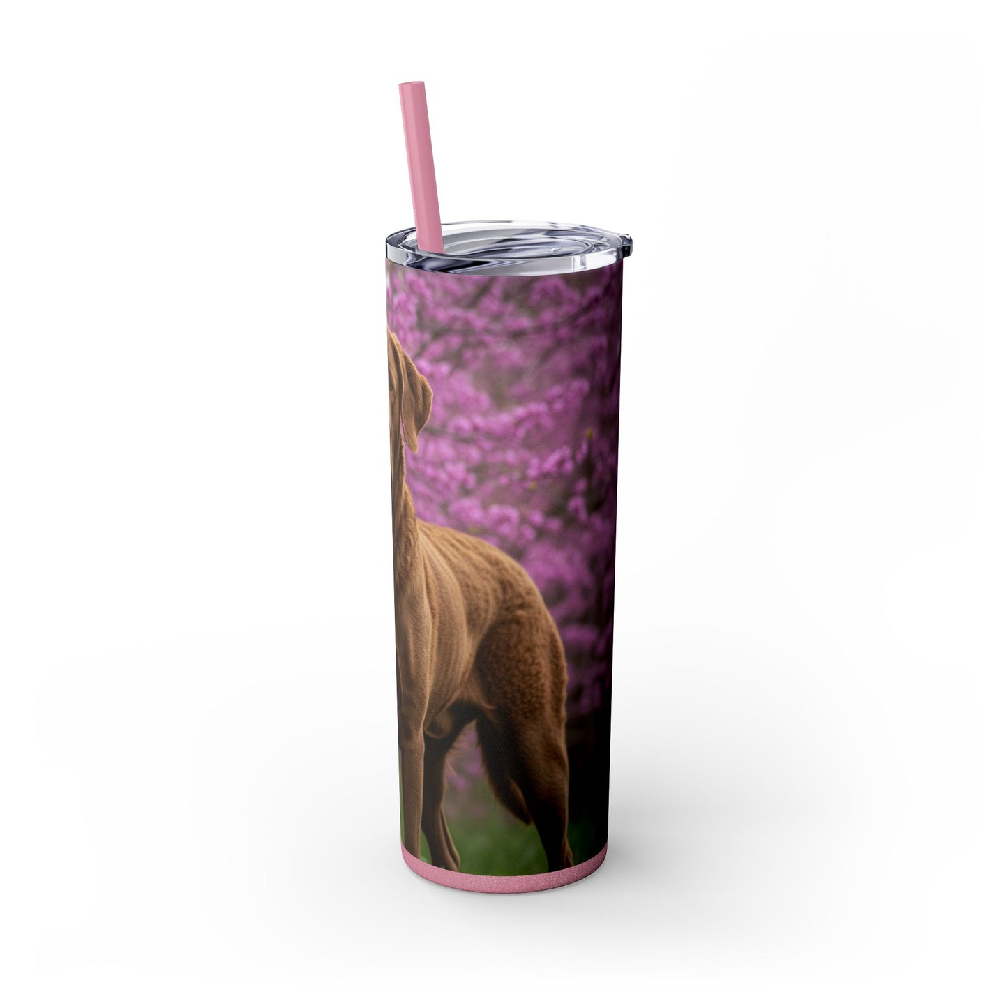 Gobelet isotherme Chesapeake Bay Retriever avec paille, 590 ml