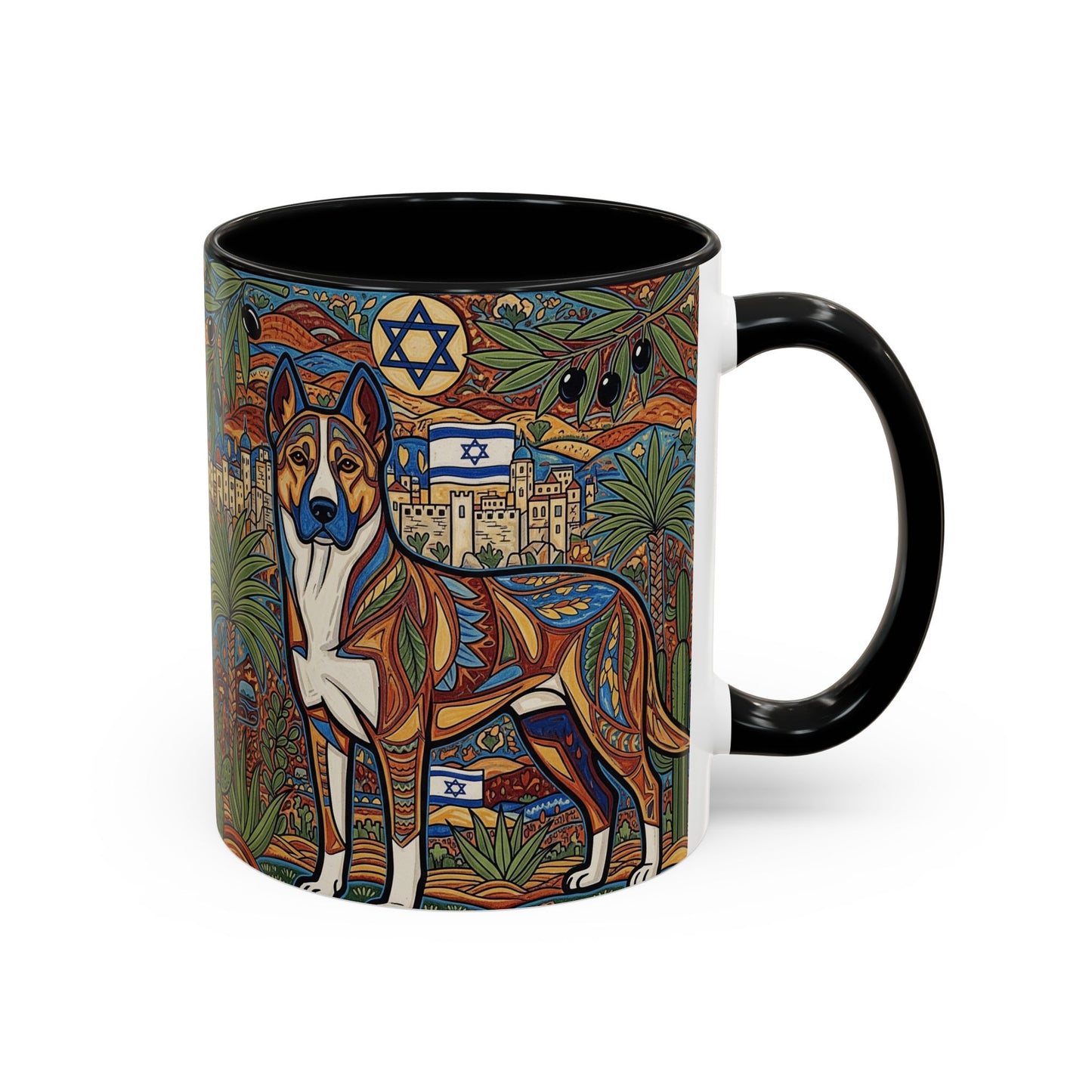 Canaan Dog Accent Coffee Mug - Perfect Gift for Dog Lovers