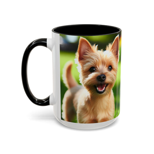 Norwich Terrier Accent Coffee Mug - Perfect Gift for Dog Lovers