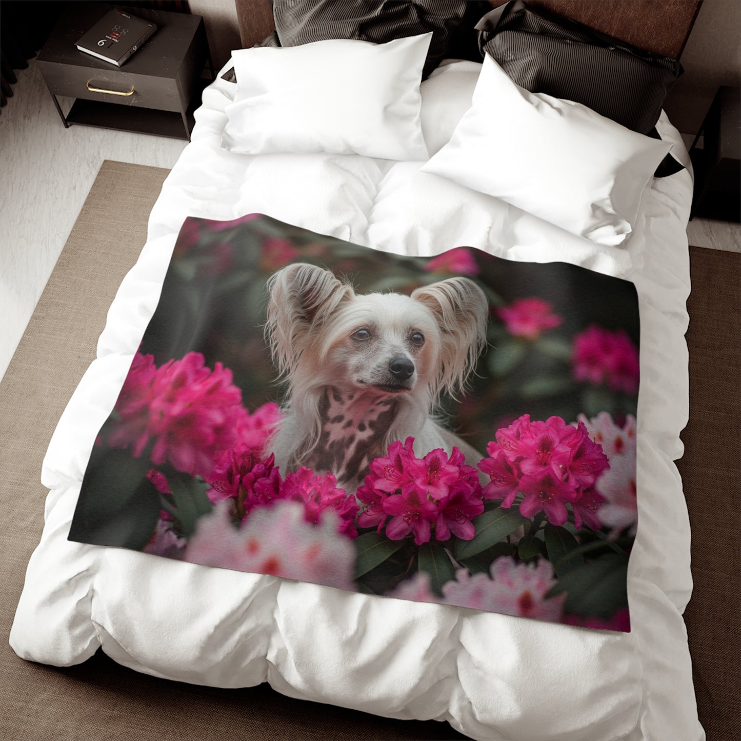 Chinese Crested Sweatshirt Blanket