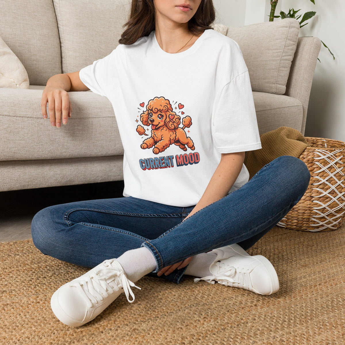 Poodle Current Mood Tee Shirt