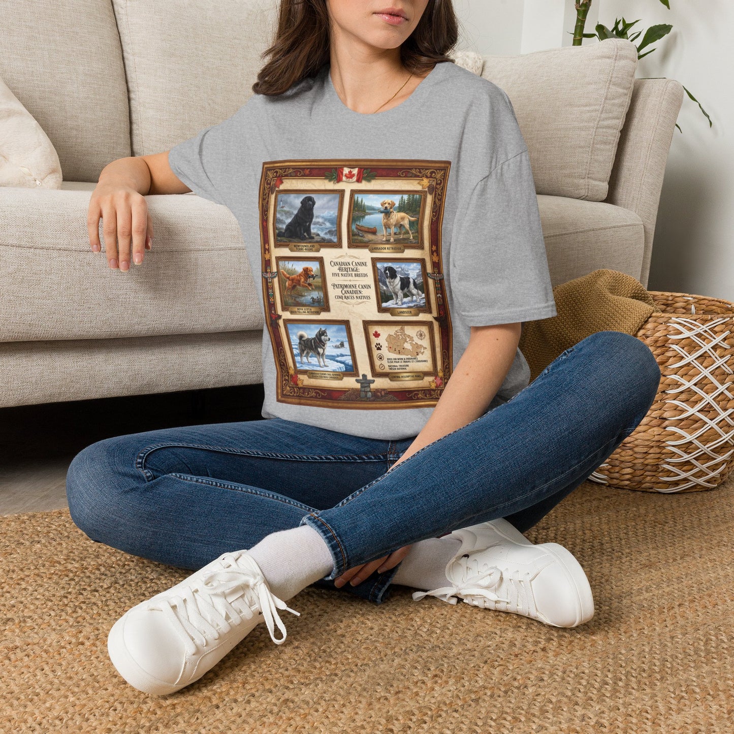 Canadian Canine Heritage Tee Shirt