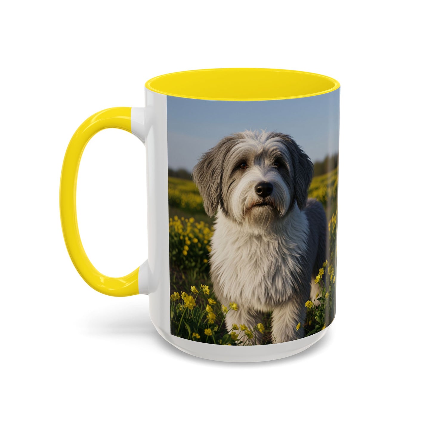 Taza de café con diseño de perro pastor polaco de las tierras bajas: el regalo perfecto para los amantes de los perros.
