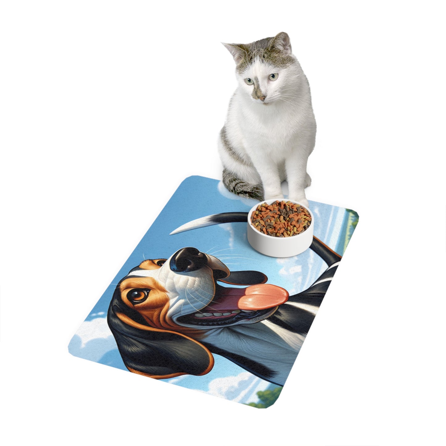Pet Food Mat (12x18) - Treeing Walker Coonhound