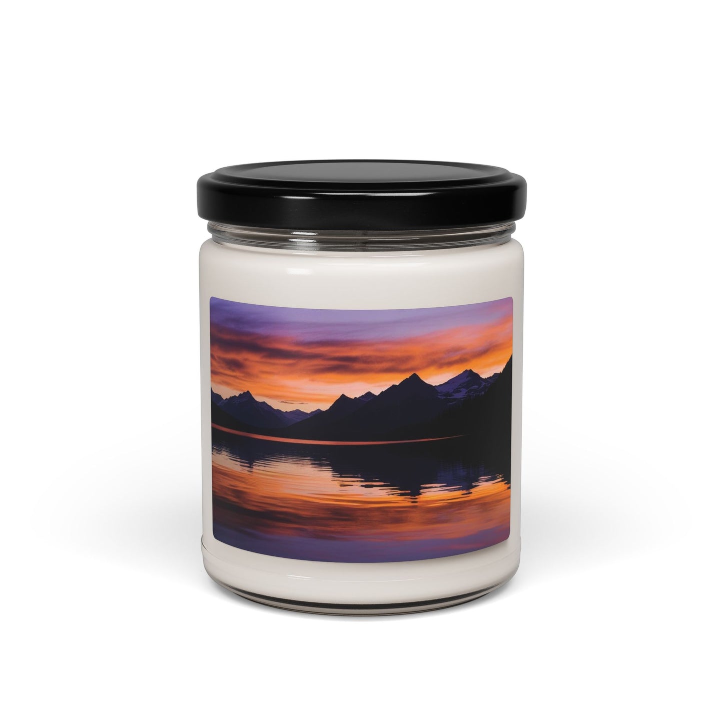 Mountain Lake Sunset- Scented Soy Candle, 9oz