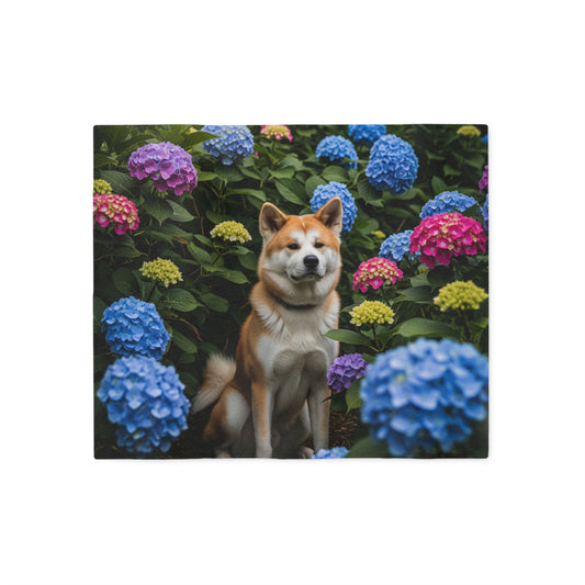 Akita Sweatshirt Blanket