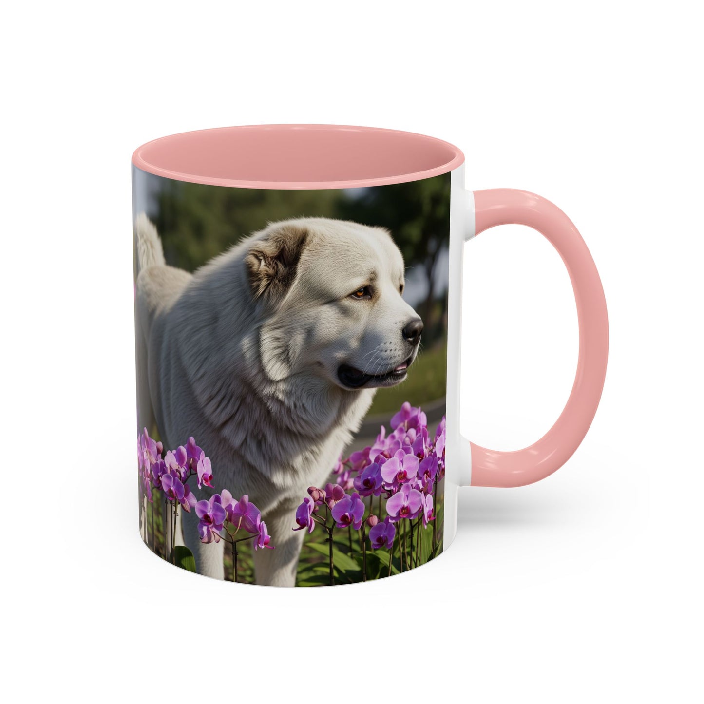 Caucasian Shepherd Dog Accent Coffee Mug - Perfect Gift for Dog Lovers