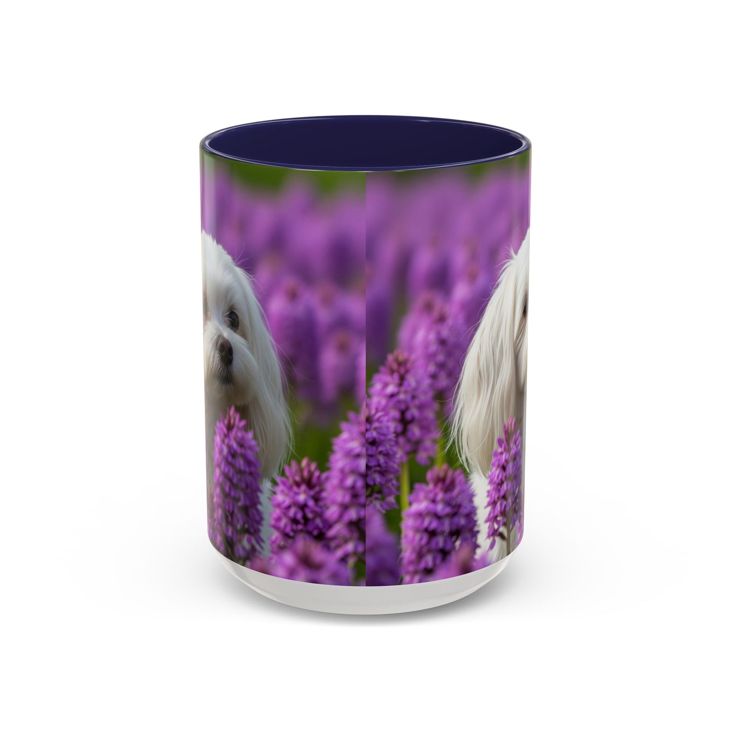 Mug à café à motif maltais - Cadeau idéal pour les amoureux des chiens
