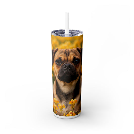 Puggle Tumbler with Straw, 20oz