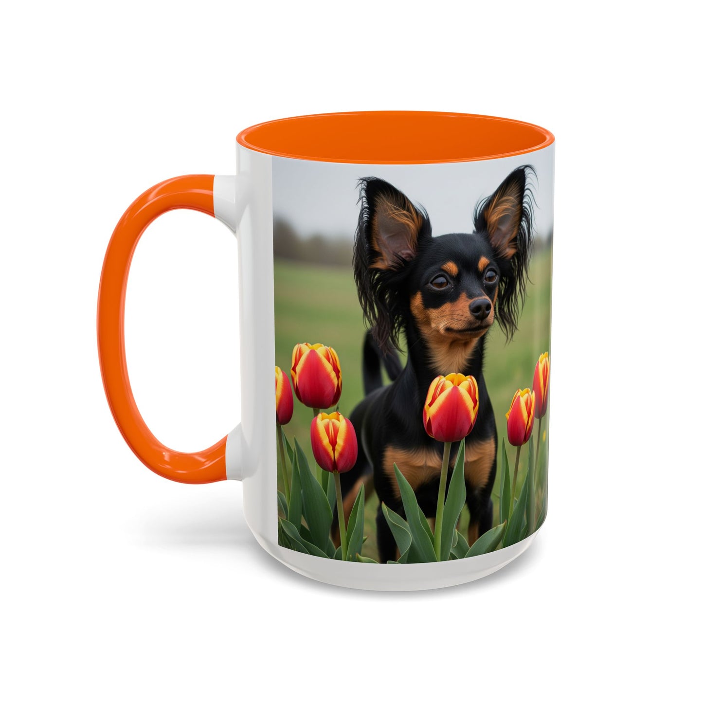 Russian Toy Dog Accent Coffee Mug - Perfect Gift for Dog Lovers