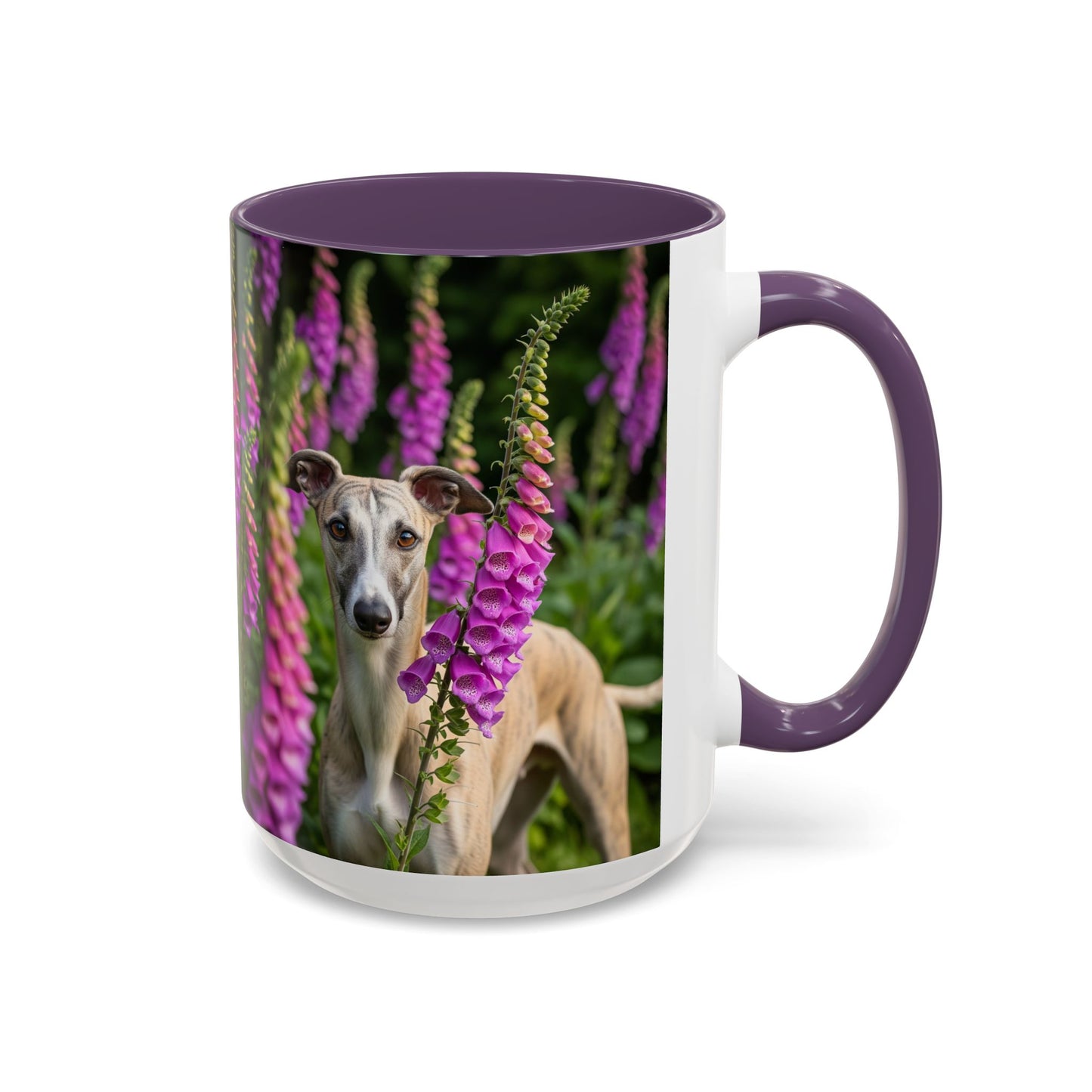 Whippet Accent Coffee Mug - Perfect Gift for Dog Lovers