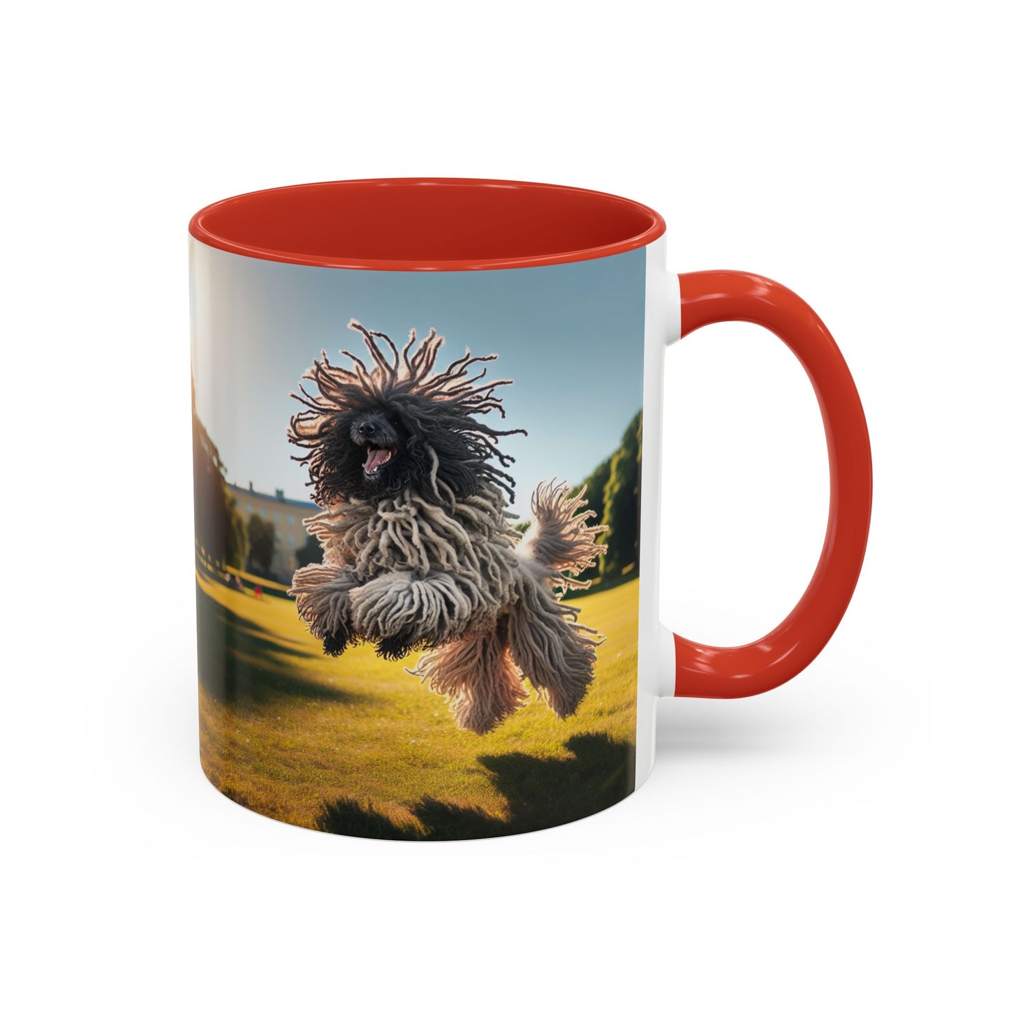 Puli Accent Coffee Mug - Perfect Gift for Dog Lovers
