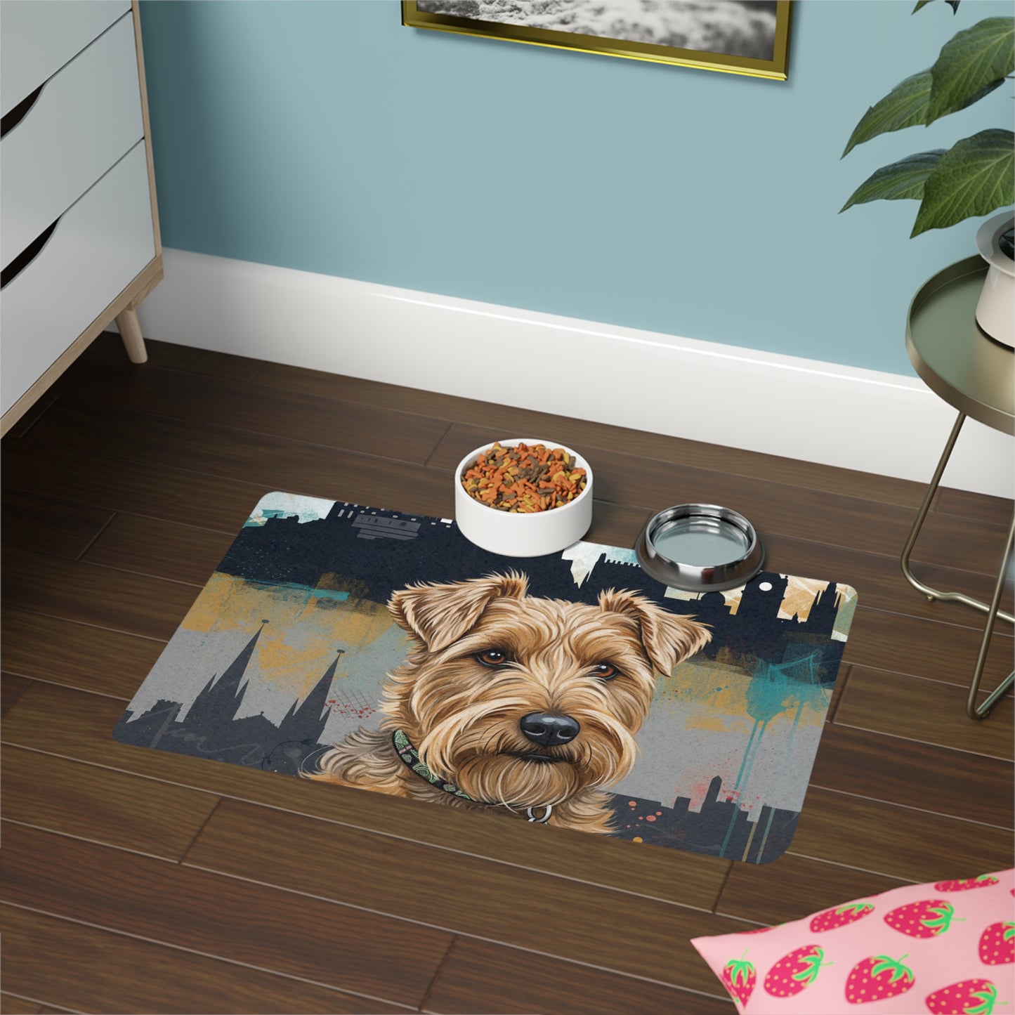 Pet Food Mat (12x18) - Glen of Imaal Terrier