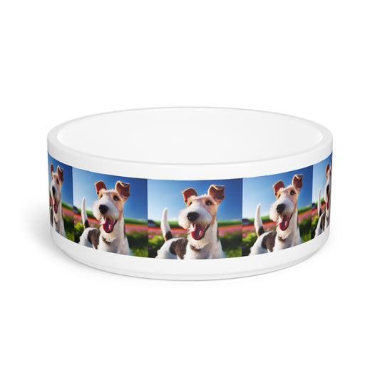 Wire Fox Terrier Pet Bowl