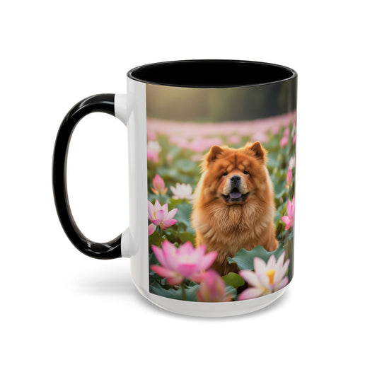 Chow Chow Accent Coffee Mug - Perfect Gift for Dog Lovers