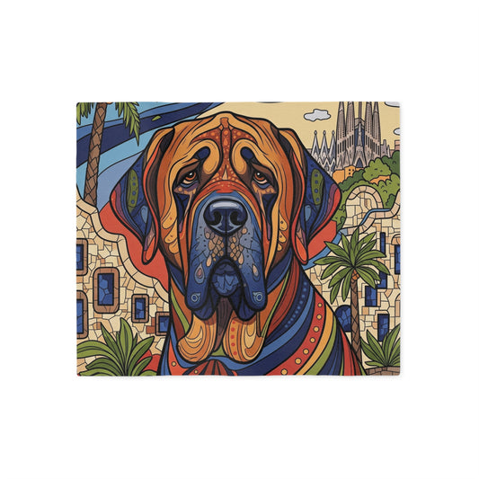 Spanish Mastiff Sweatshirt Blanket