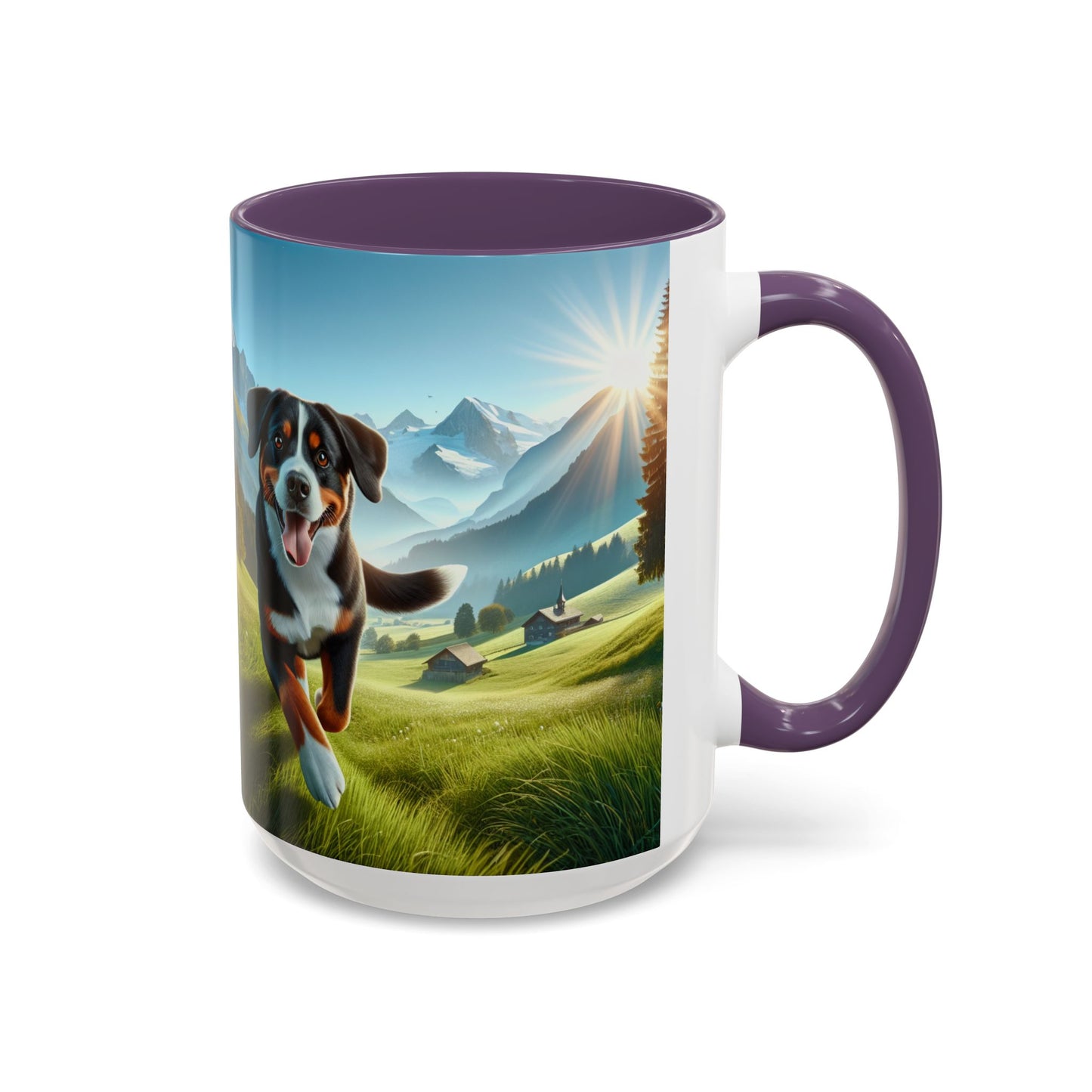 Entlebucher Mountain Dog Accent Coffee Mug - Perfect Gift for Dog Lovers