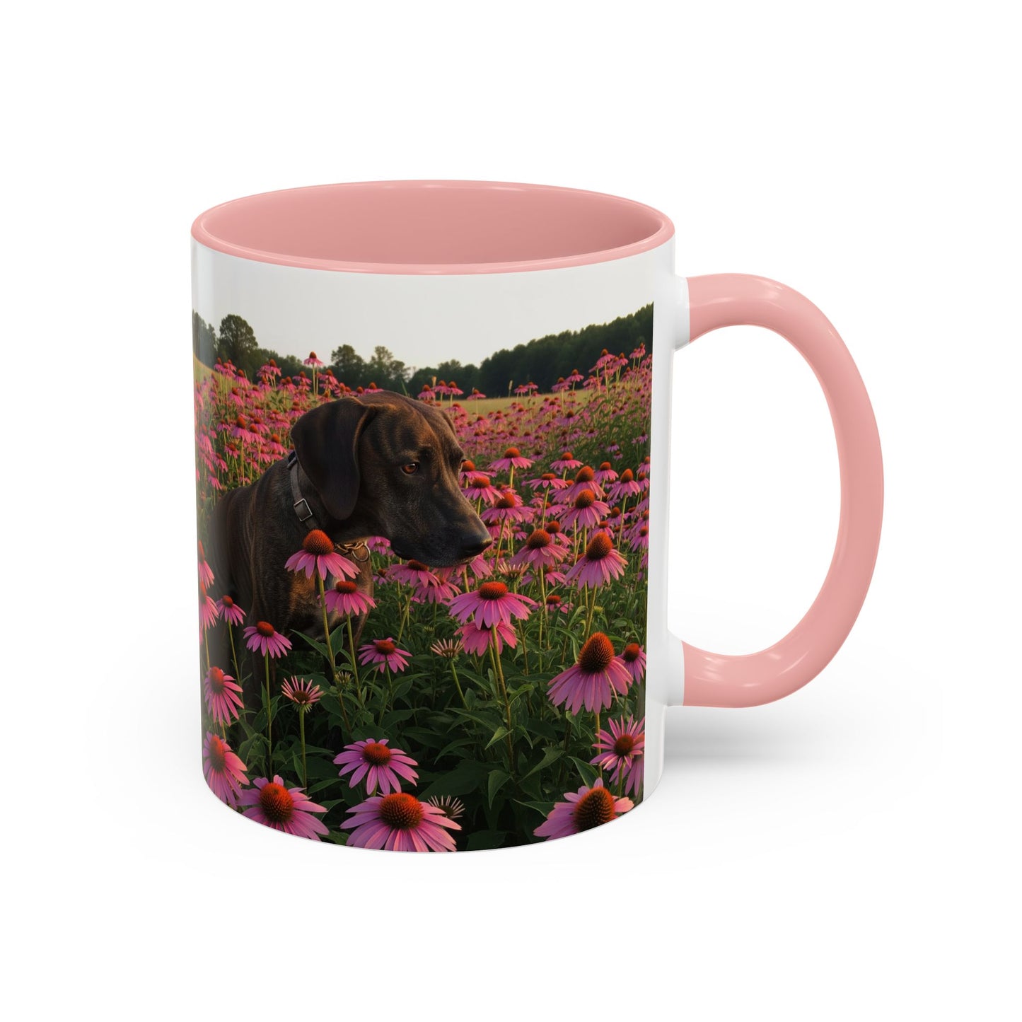 Treeing Tennessee Brindle Accent Coffee Mug - Perfect Gift for Dog Lovers