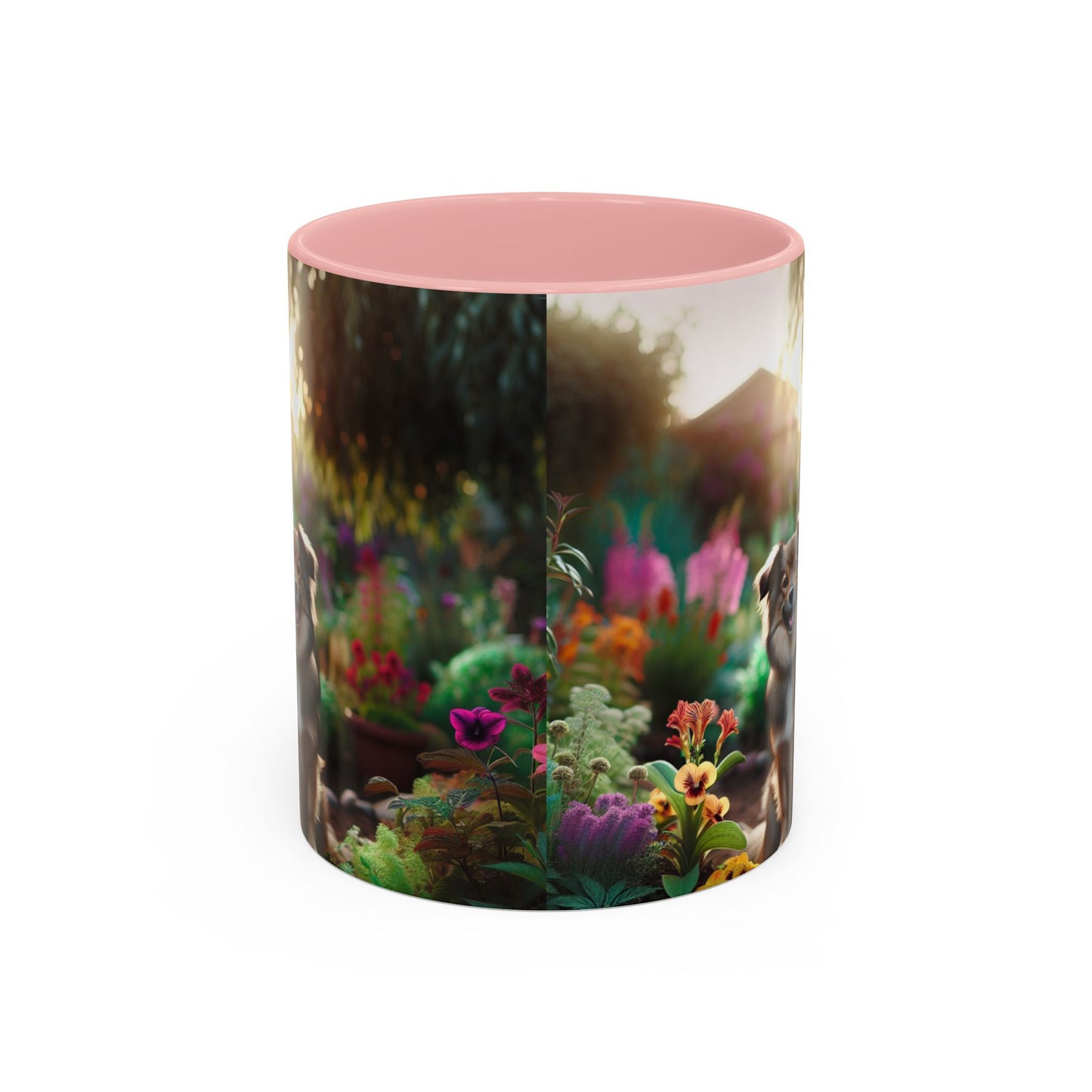 Taza de café con orquídea inca peruana: el regalo perfecto para los amantes de los perros.