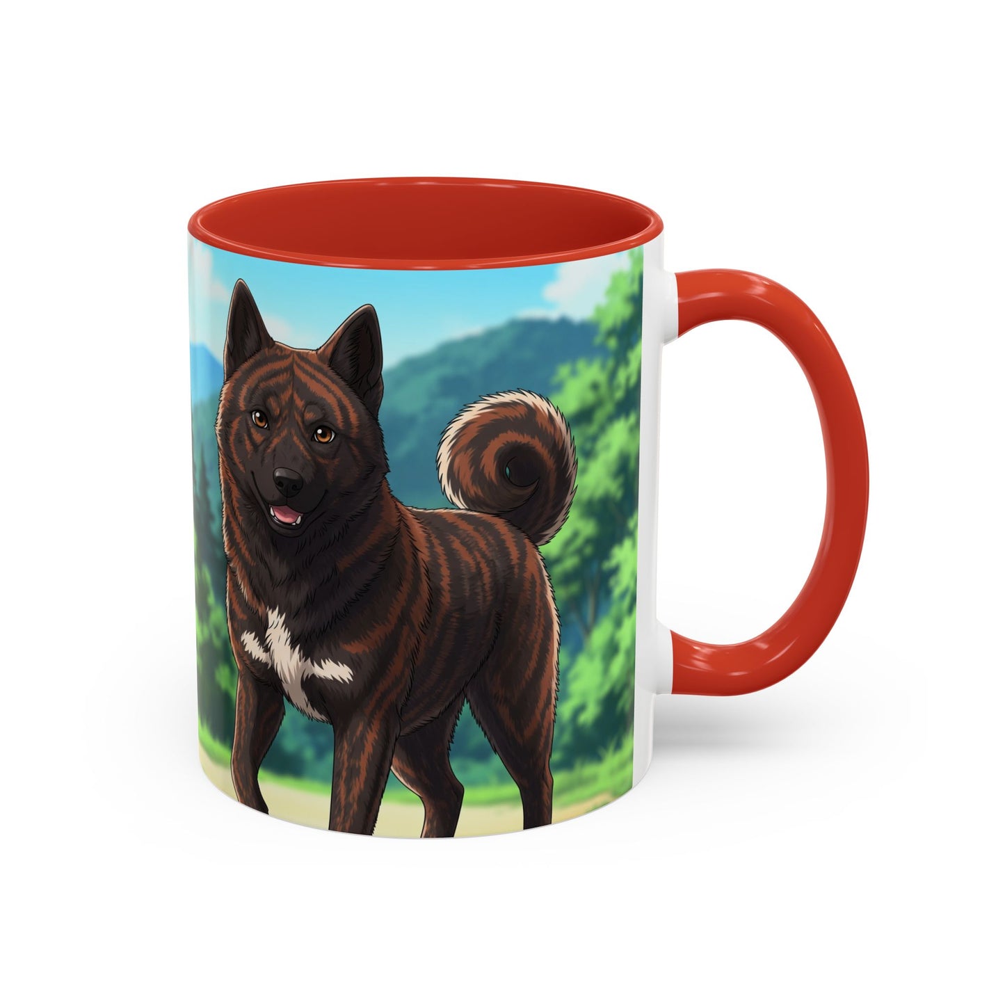 Mug à café Kai Ken Accent - Le cadeau idéal pour les amoureux des chiens