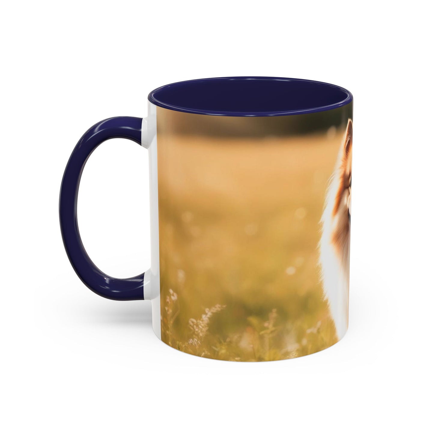 Taza con detalles de Keeshond: el regalo perfecto para los amantes de los perros