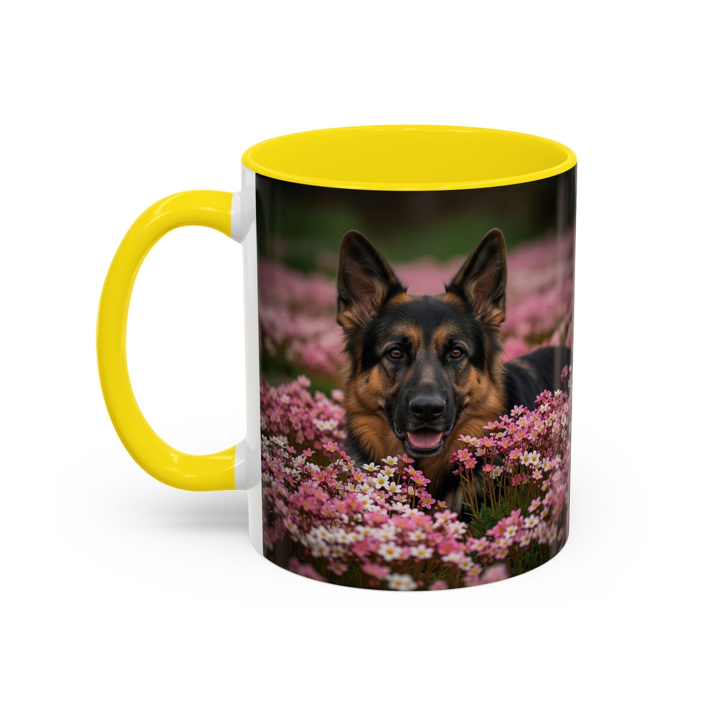 German Shepherd Accent Coffee Mug - Perfect Gift for Dog Lovers
