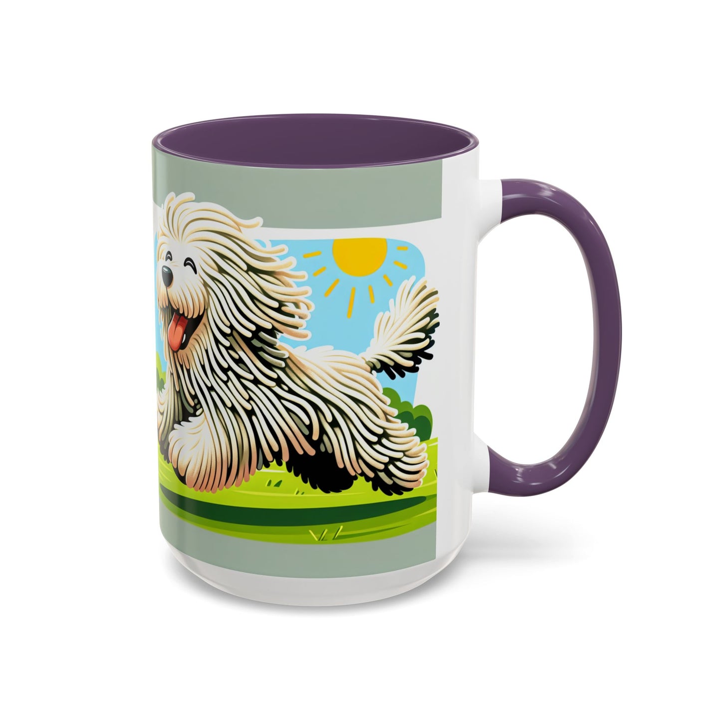 Mug Komondor Accent - Le cadeau idéal pour les amoureux des chiens