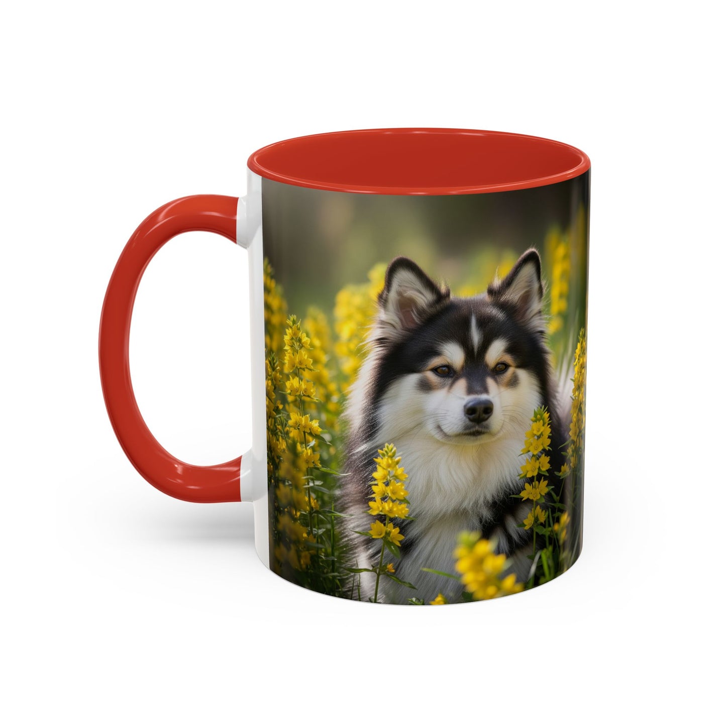 Taza con diseño de perro lapón sueco: el regalo perfecto para los amantes de los perros.