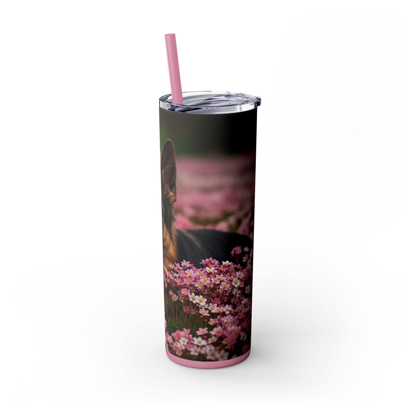 German Shepherd Tumbler with Straw, 20oz