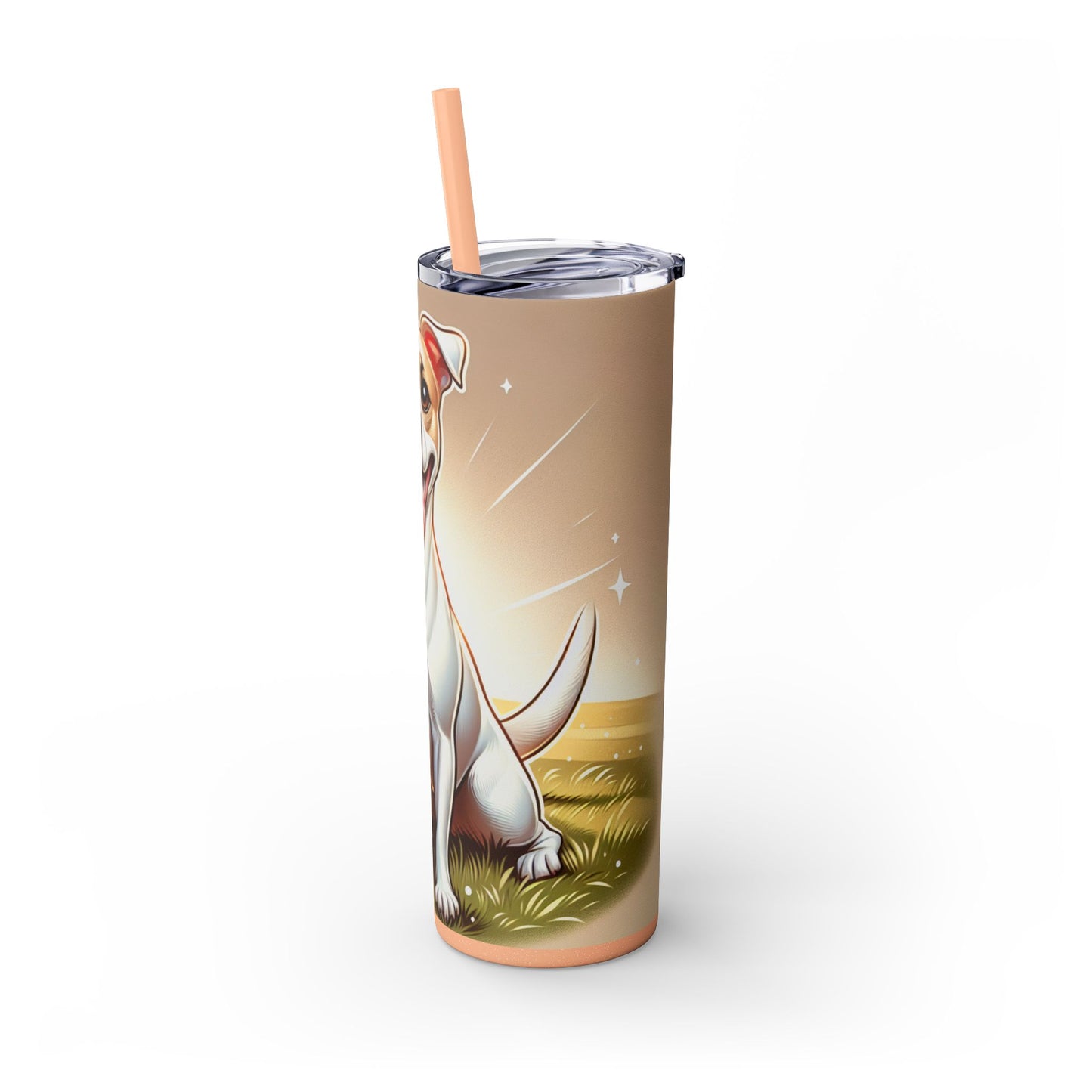 Gull Terrier Tumbler with Straw, 20oz