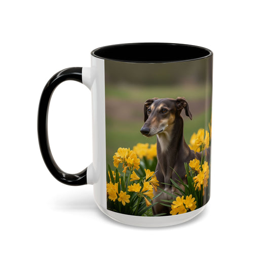 Sloughi Accent Coffee Mug - Perfect Gift for Dog Lovers