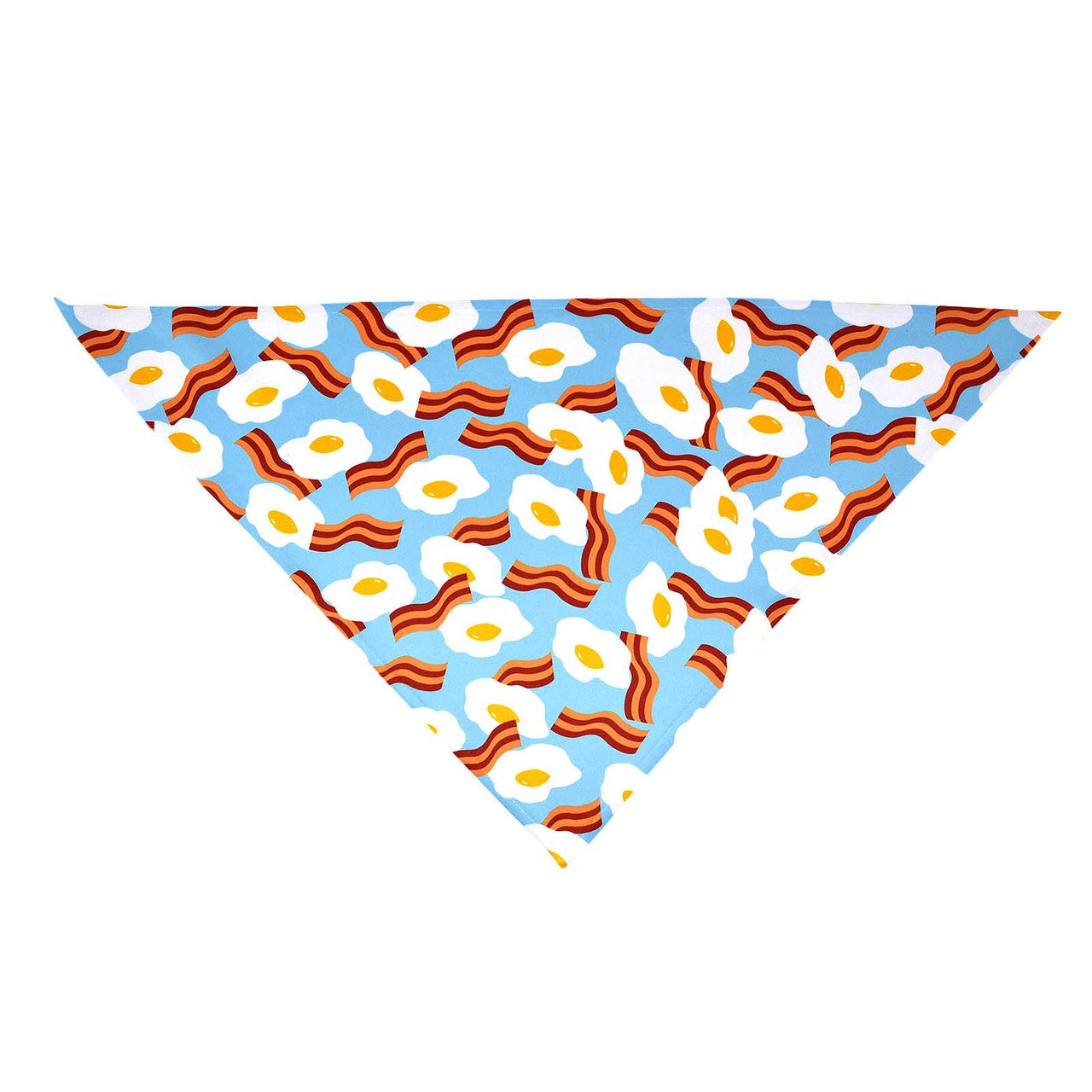 Bandana pour chien Bacon et œufs