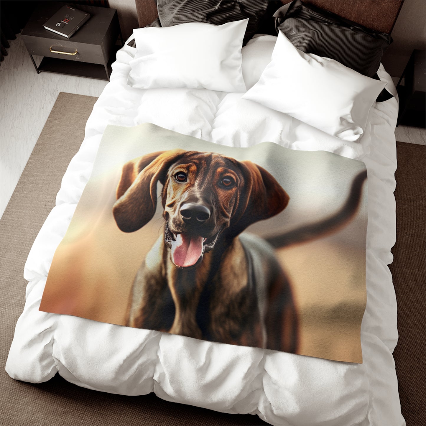 Plott Hound Sweatshirt Blanket