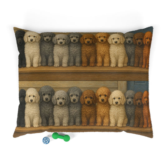 Poodle Puppies Pet Bed