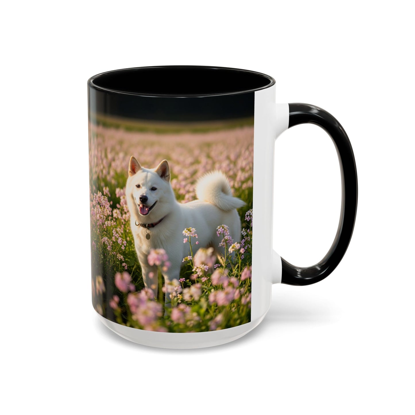 Mug Kishu Ken Accent Coffee - Cadeau idéal pour les amoureux des chiens