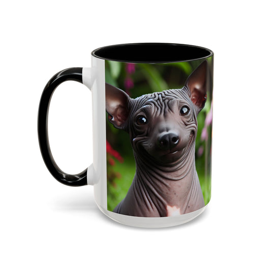 Peruvian Hairless Dog Accent Coffee Mug - Perfect Gift for Dog Lovers