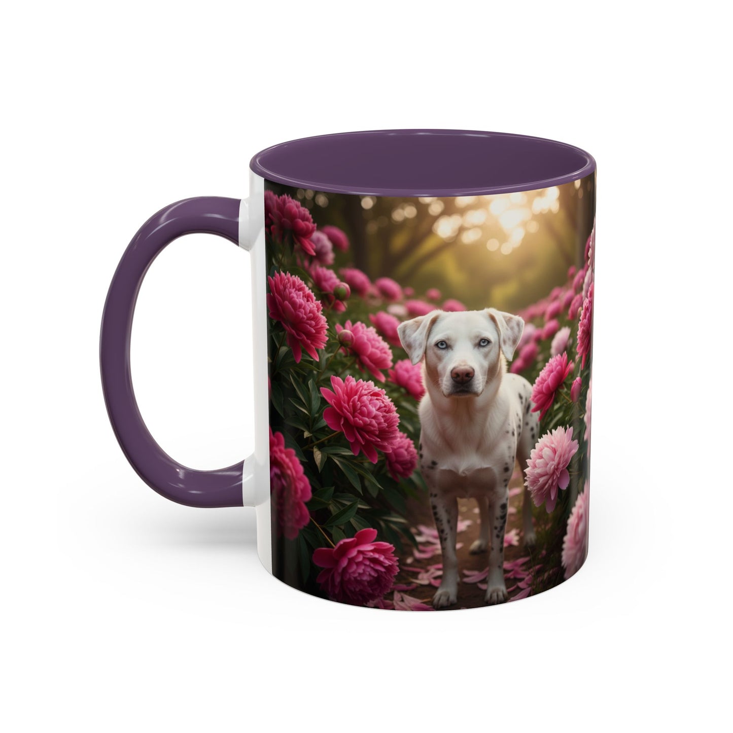 Catahoula Leopard Dog Accent Mug – Ceramic Coffee Cup