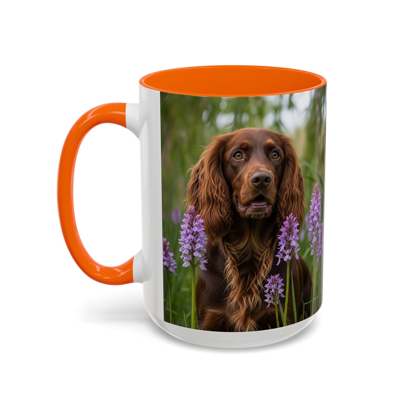 Mug à café à motif épagneul Pont-Audemer - Cadeau idéal pour les amoureux des chiens