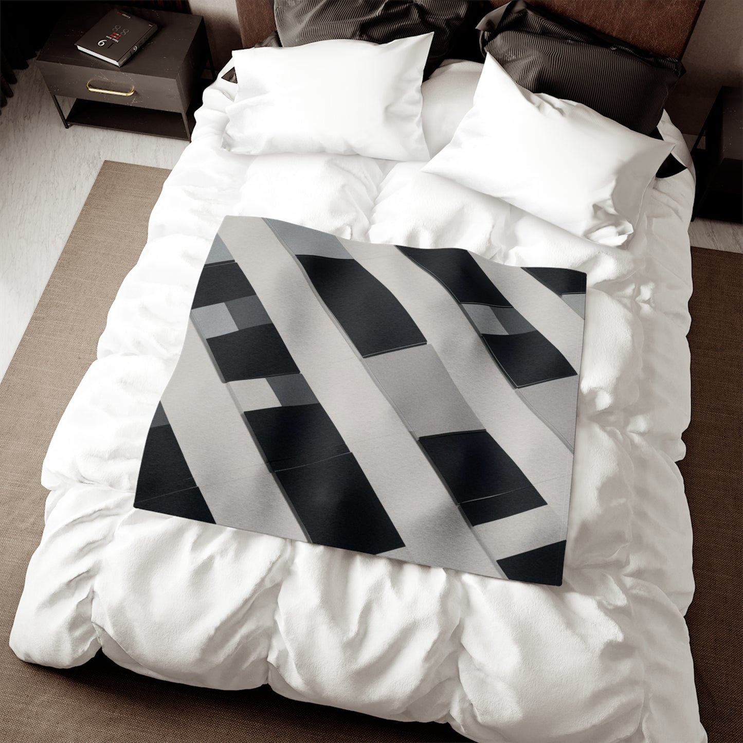 Optical Illusion Sweatshirt Blanket