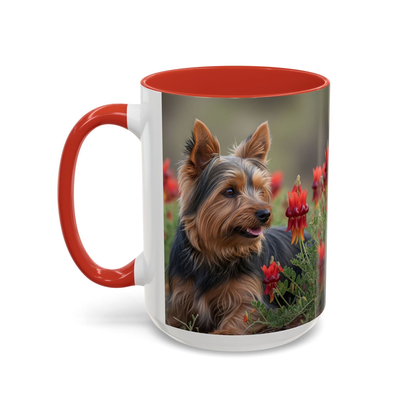 Taza con detalles de Silky Terrier: el regalo perfecto para los amantes de los perros