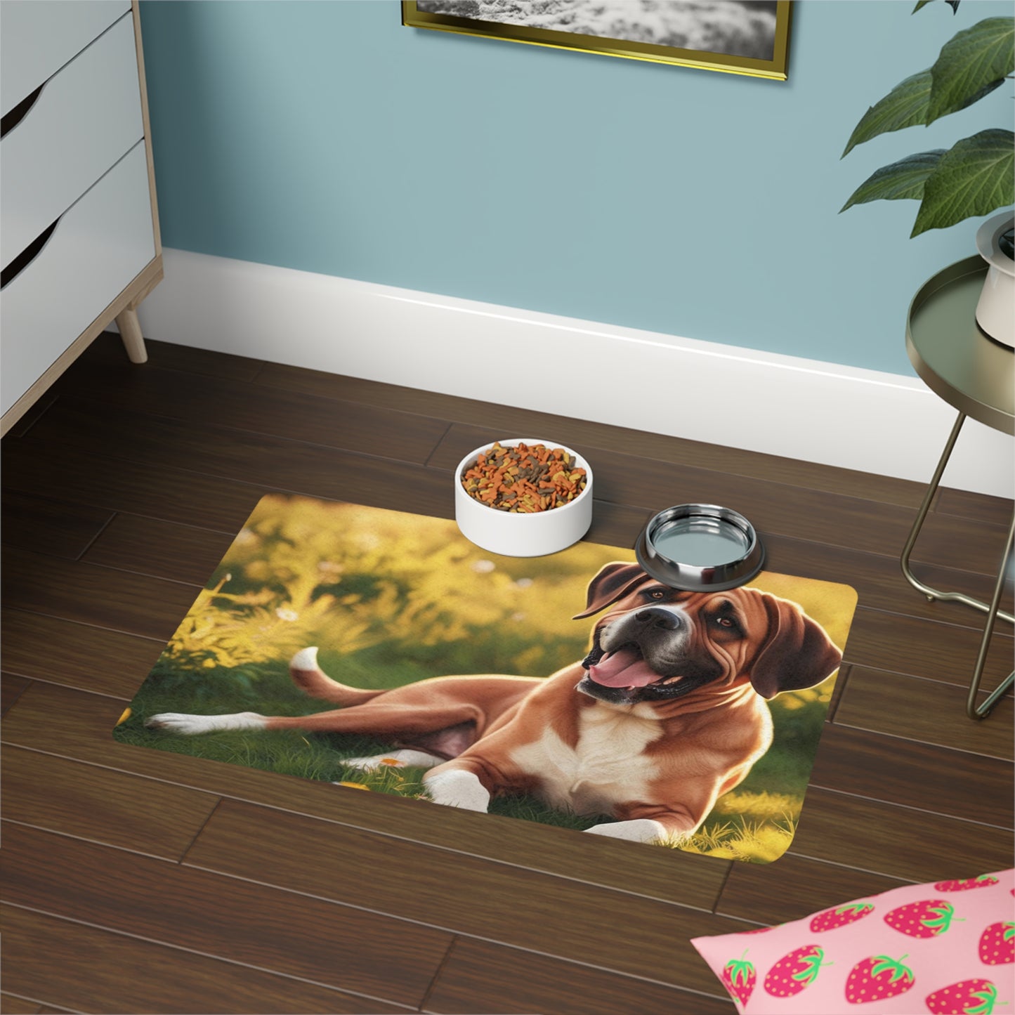 Pet Food Mat (12x18) - Dogue de Bordeaux