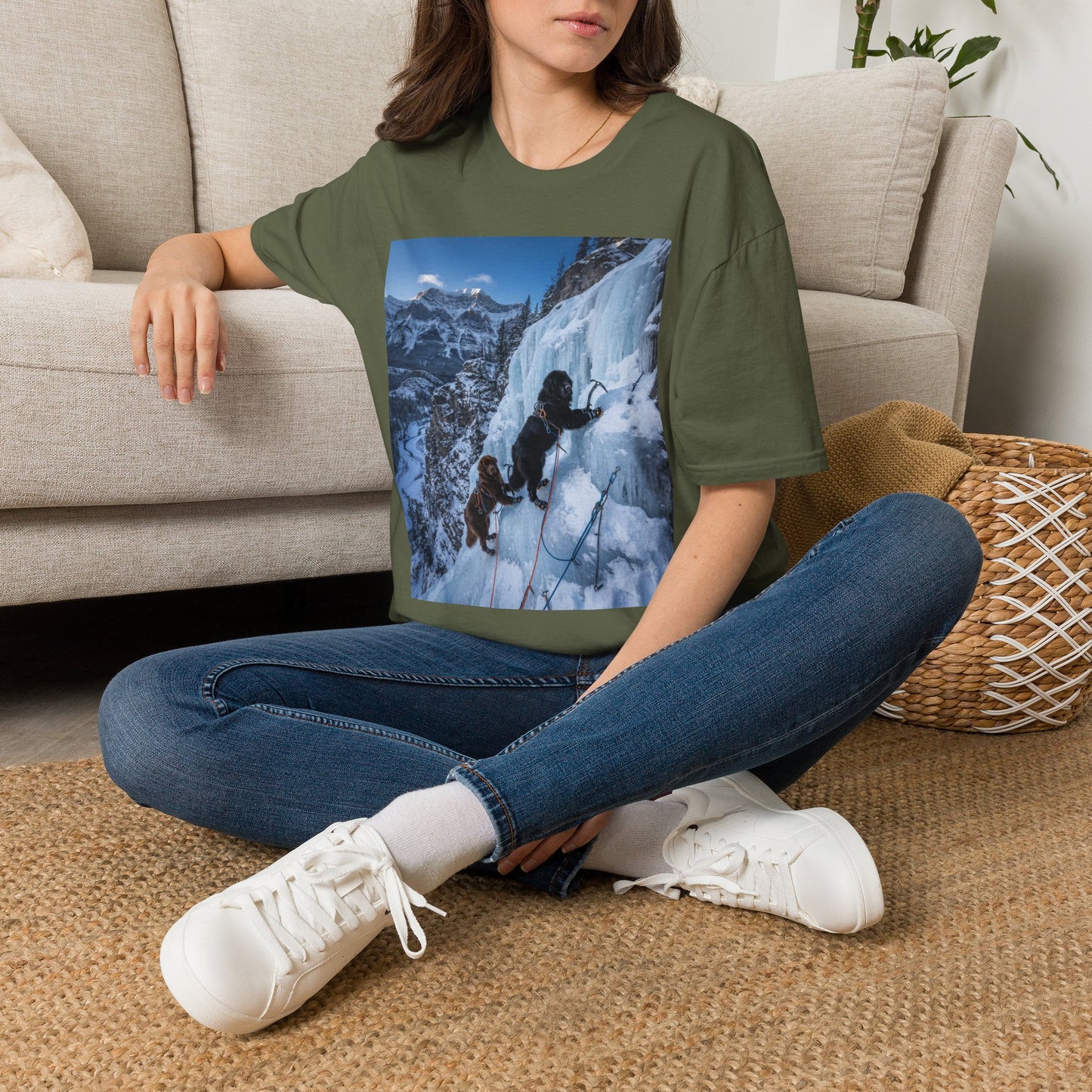 Newfoundland Dog Tee Shirt