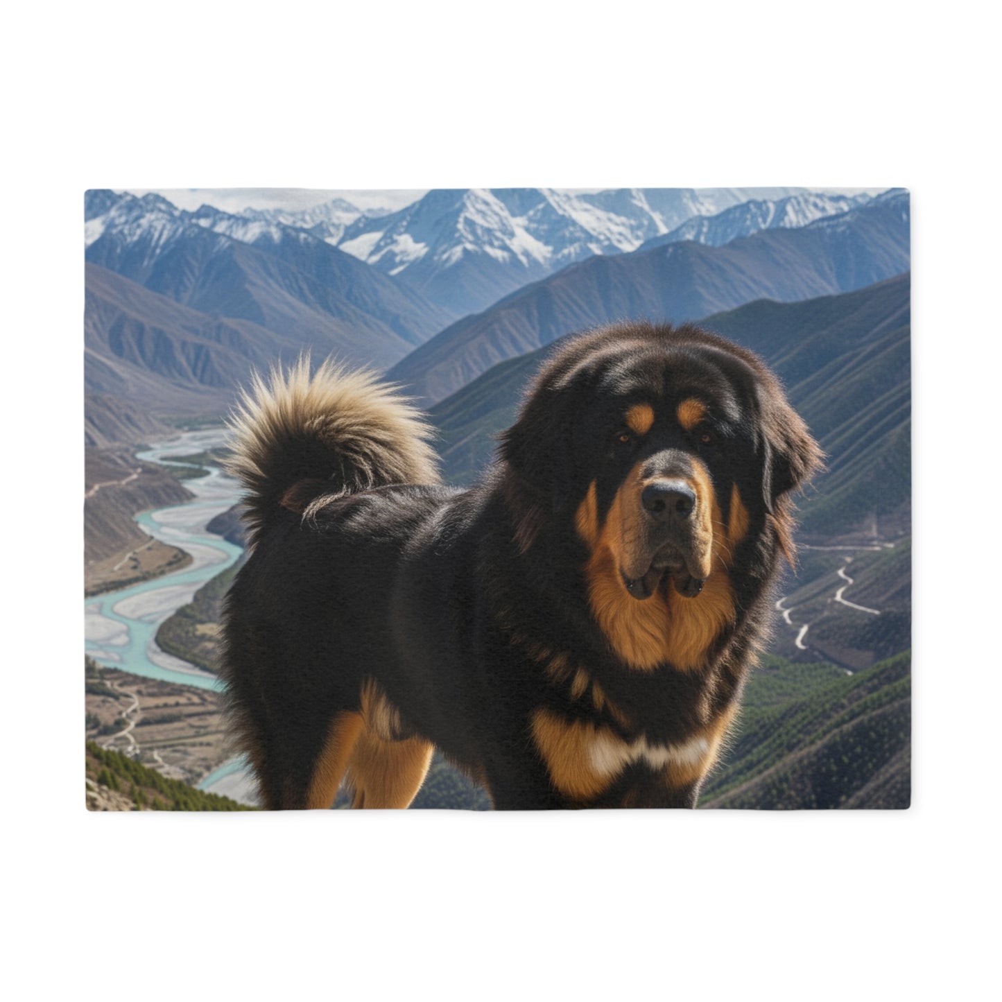 Tibetan Mastiff Blanket