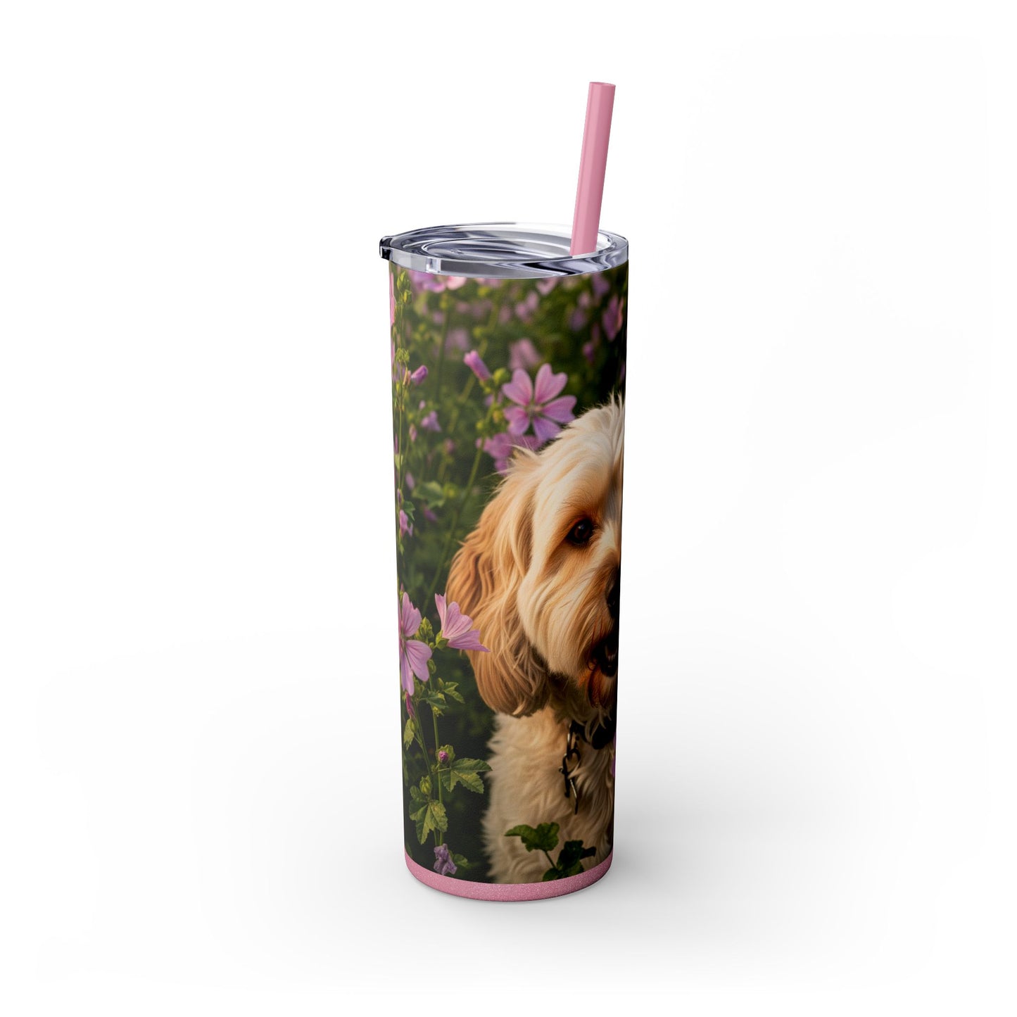 Gobelet Cockapoo avec paille, 590 ml