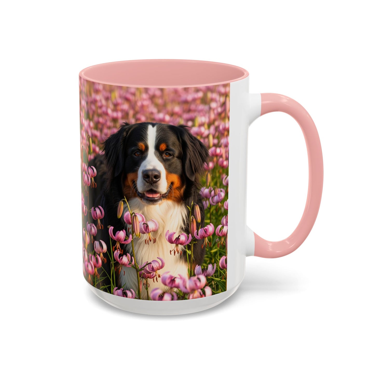 Bernese Mountain Dog Accent Coffee Mug - Perfect Gift for Dog Lovers